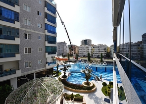 Luxury 2+1 apartment in the most popular complex of Mahmutlar district
