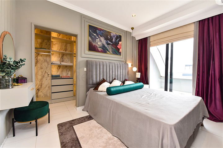 Furnished penthouse in the European area of Oba