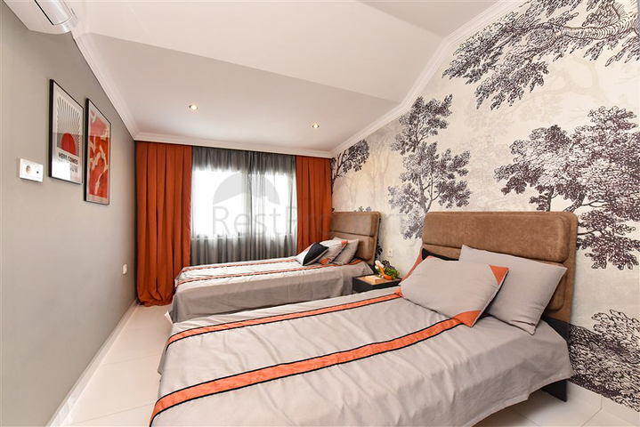 Furnished penthouse in the European area of Oba