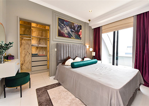 Furnished penthouse in the European area of Oba