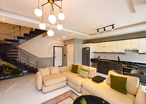 Furnished penthouse in the European area of Oba