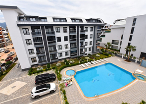 Furnished penthouse in the European area of Oba