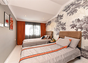 Furnished penthouse in the European area of Oba