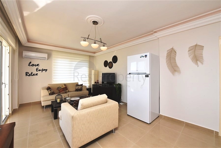 Sea and Castle view - High floor -2 bedroom apt - Cikcili / Alanya 