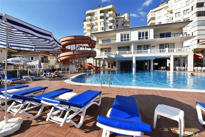 Sea and Castle view - High floor -2 bedroom apt - Cikcili / Alanya 