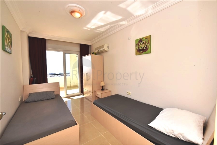 Sea and Castle view - High floor -2 bedroom apt - Cikcili / Alanya 