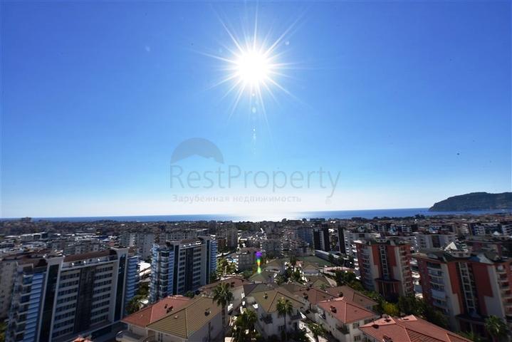 Sea and Castle view - High floor -2 bedroom apt - Cikcili / Alanya 