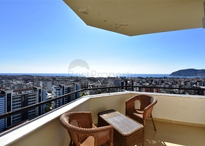 Sea and Castle view - High floor -2 bedroom apt - Cikcili / Alanya 