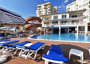 Sea and Castle view - High floor -2 bedroom apt - Cikcili / Alanya 