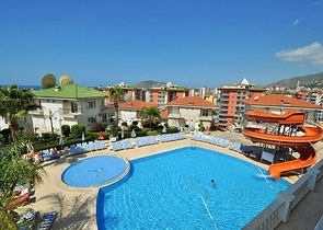 Sea and Castle view - High floor -2 bedroom apt - Cikcili / Alanya 