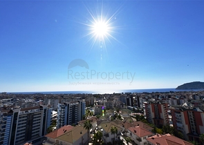 Sea and Castle view - High floor -2 bedroom apt - Cikcili / Alanya 