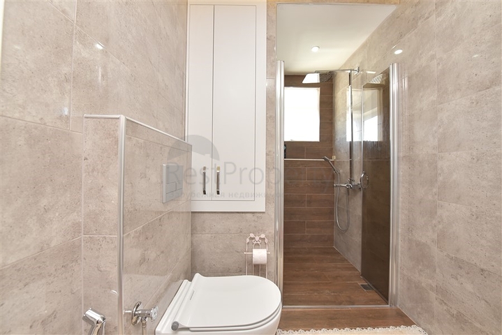 4+1 penthouse with an open view of the sea and the Alanya fortress