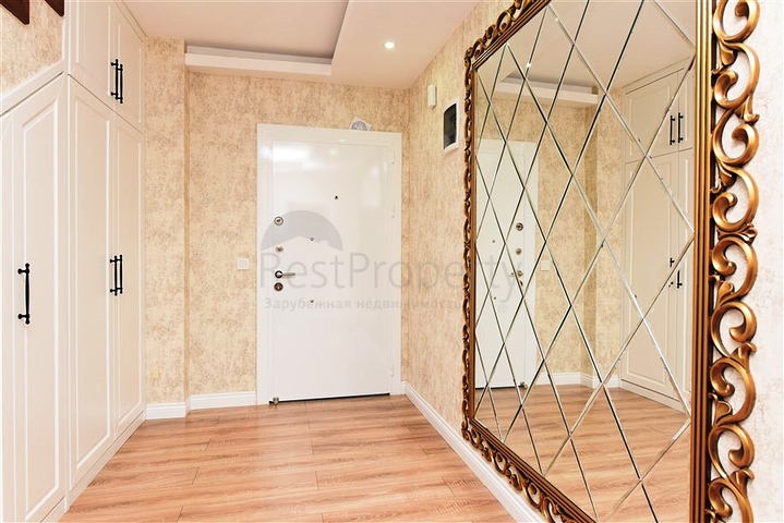 4+1 penthouse with an open view of the sea and the Alanya fortress