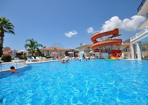 4+1 penthouse with an open view of the sea and the Alanya fortress