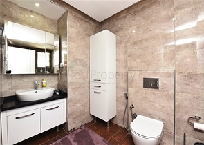 4+1 penthouse with an open view of the sea and the Alanya fortress