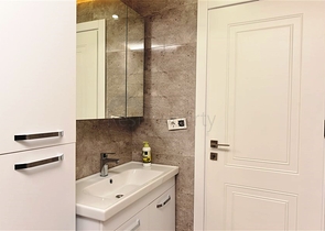 4+1 penthouse with an open view of the sea and the Alanya fortress