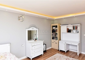 4+1 penthouse with an open view of the sea and the Alanya fortress