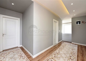 4+1 penthouse with an open view of the sea and the Alanya fortress