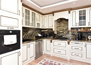 4+1 penthouse with an open view of the sea and the Alanya fortress