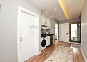 4+1 penthouse with an open view of the sea and the Alanya fortress