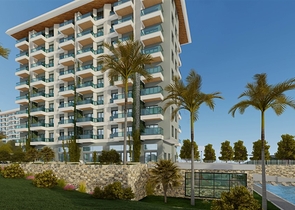 1+1 apartment in Mahmutlar district 