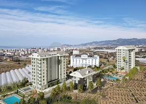 1+1 apartment in Mahmutlar district 
