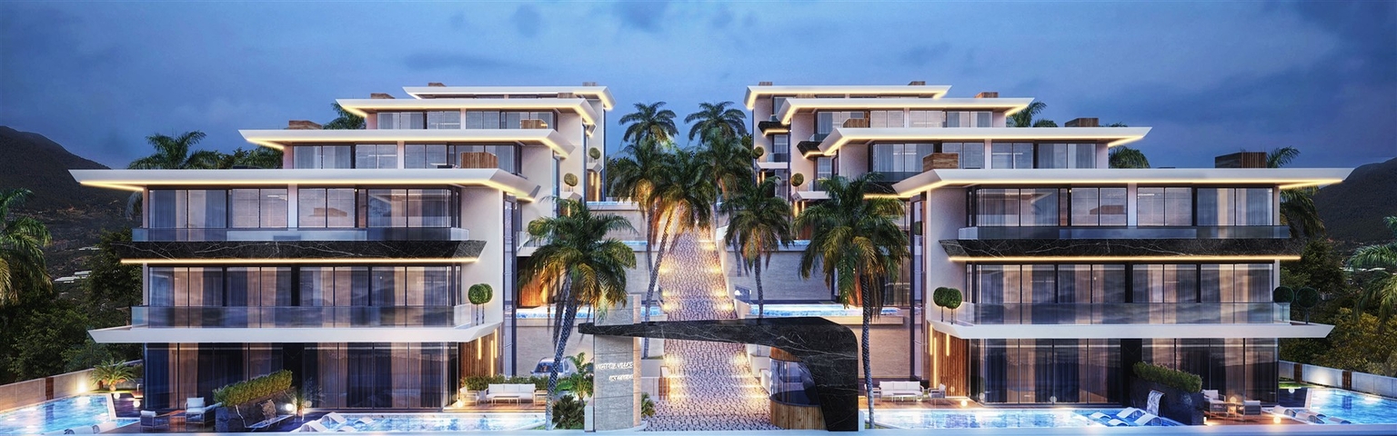 Premium villa project in Oba area