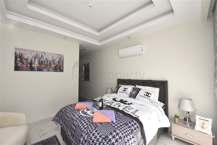 Garden duplex in the center of Alanya