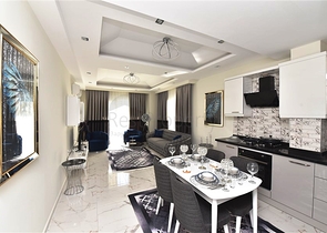 Garden duplex in the center of Alanya