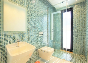 Luxury 4+1 villa with new furniture in a modern style 