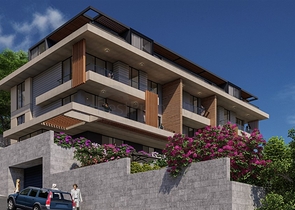 Modern complex in the center of Alanya