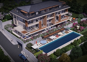 Modern complex in the center of Alanya