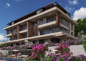 Modern complex in the center of Alanya