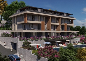 Modern complex in the center of Alanya