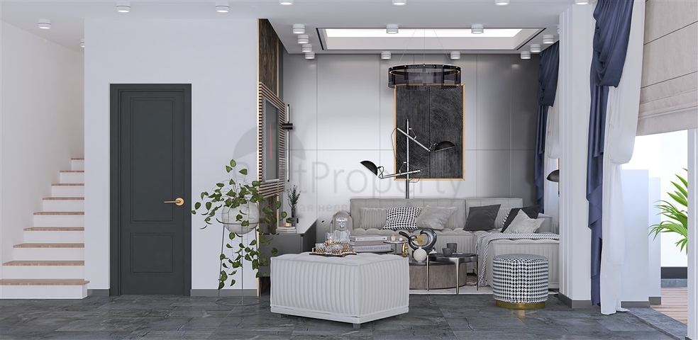 A new project in the Kestel area, 750 m from the sea