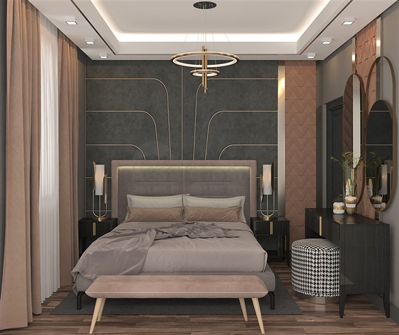 A new project in the Kestel area, 750 m from the sea