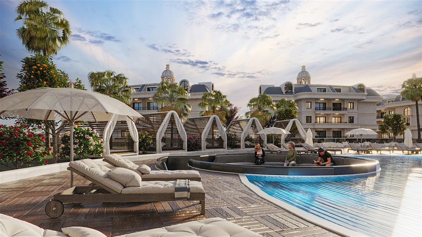 Long term installment payment - under construction project - Ciplakli / Alanya 