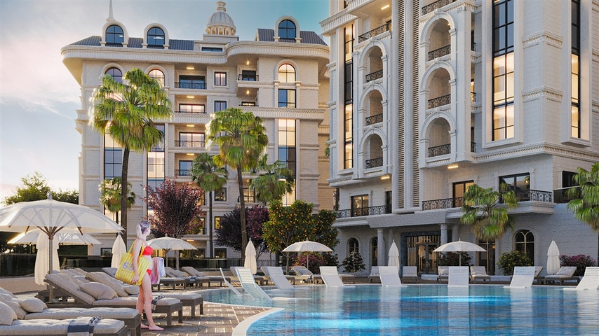 Long term installment payment - under construction project - Ciplakli / Alanya 