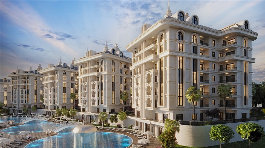 Long term installment payment - under construction project - Ciplakli / Alanya 