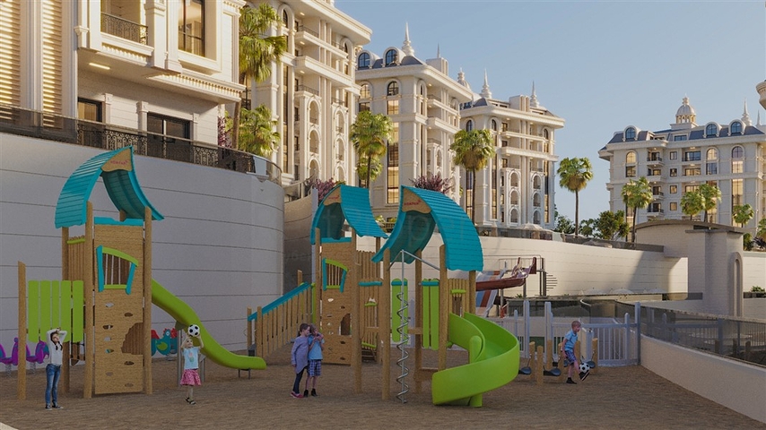 Long term installment payment - under construction project - Ciplakli / Alanya 