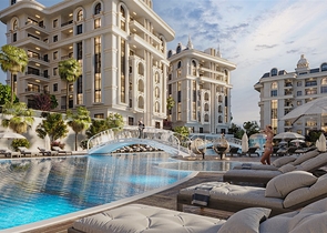 Long term installment payment - under construction project - Ciplakli / Alanya 