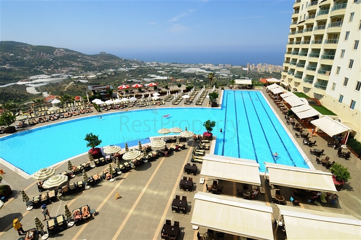 Hotel concept - 2 bedroom apt- sea view - in Kargicak / Alanya 