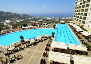 Hotel concept - 2 bedroom apt- sea view - in Kargicak / Alanya 