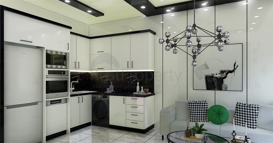 Beautifully Designed - Ideal location - Under construction project - Alanya Center  