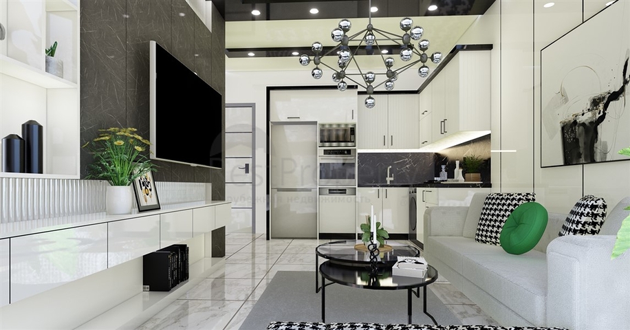 Beautifully Designed - Ideal location - Under construction project - Alanya Center  