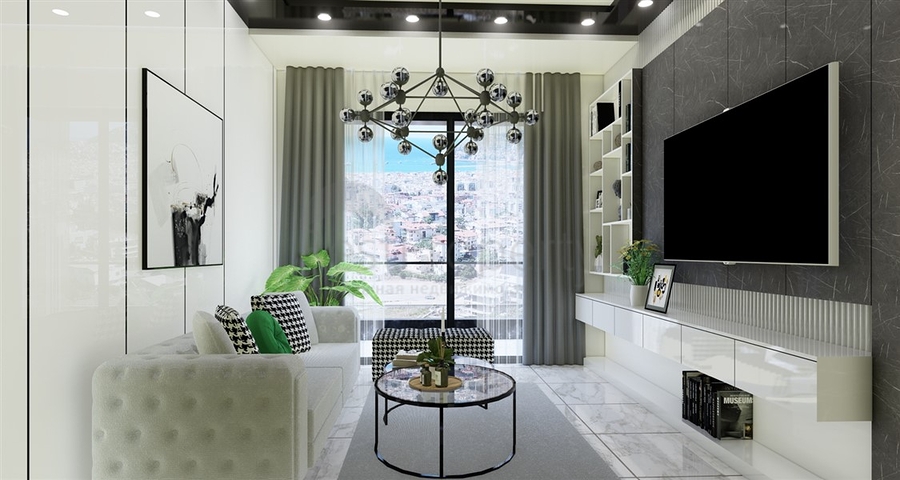 Beautifully Designed - Ideal location - Under construction project - Alanya Center  