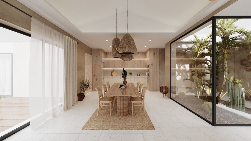 Detached villas with unique architecture in the Gyumyushlyuk area