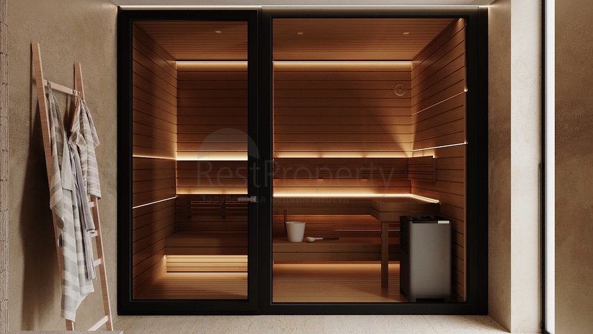 Detached villas with unique architecture in the Gyumyushlyuk area