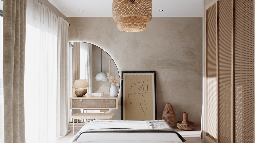 Detached villas with unique architecture in the Gyumyushlyuk area