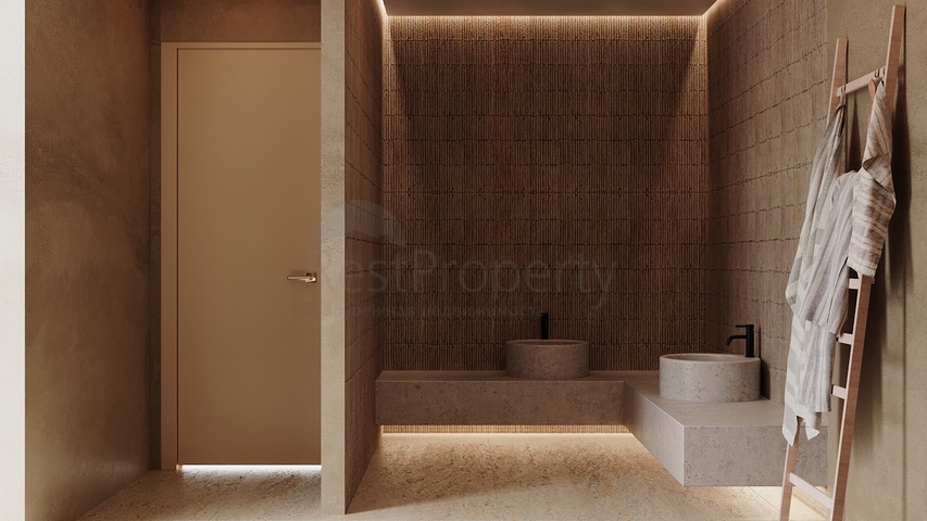 Detached villas with unique architecture in the Gyumyushlyuk area